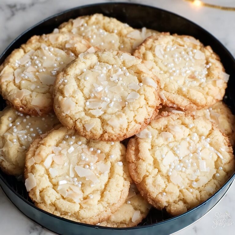 Chewy Coconut Cookies Recipe