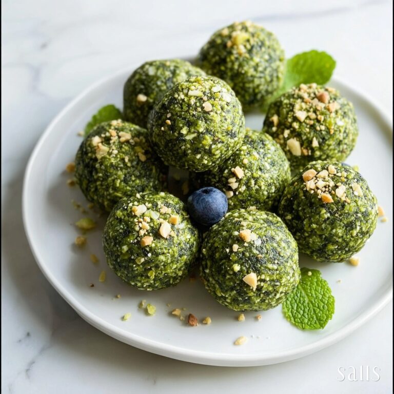 Vegan Spirulina Protein Power Bites Recipe