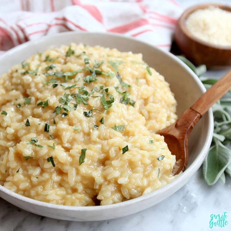 Creamy Butternut Squash Risotto with Parmesan Recipe