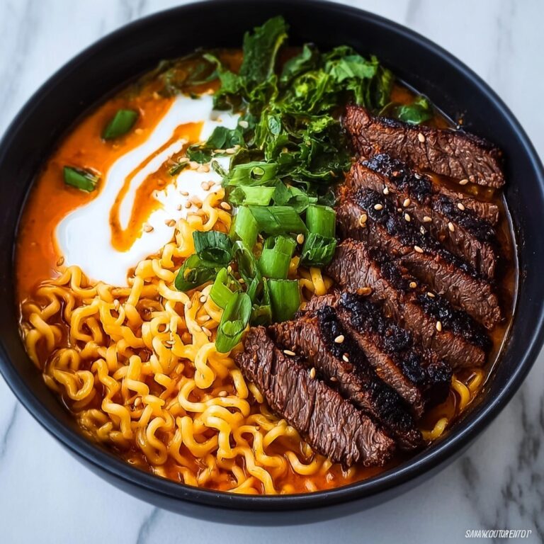 Spicy Korean Ramen Beef Recipe