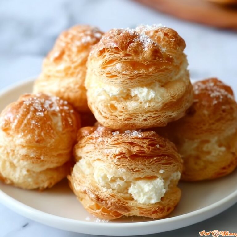 Cinnamon Cream Cheese Pastry Puffs Recipe