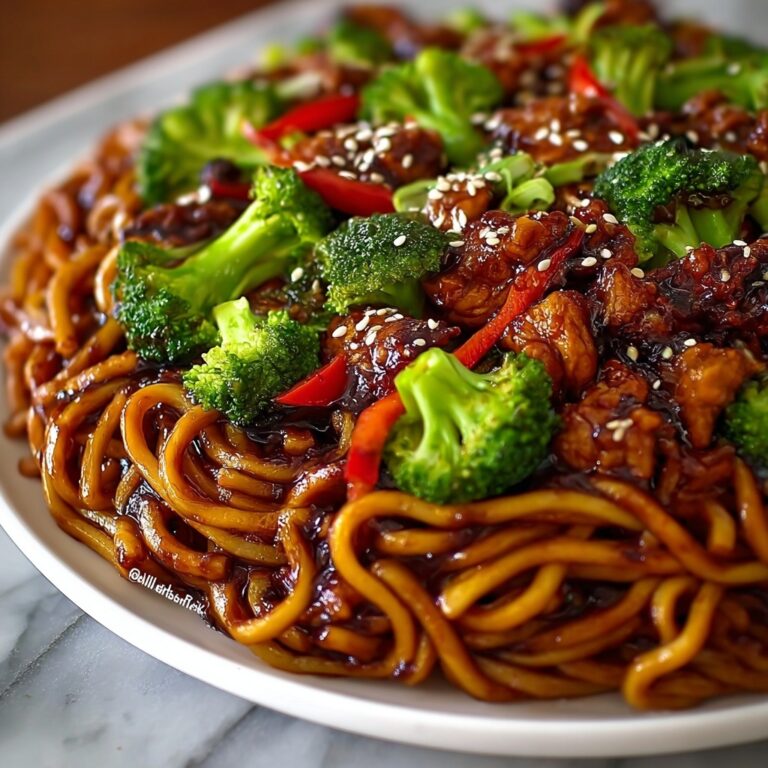 Chicken Teriyaki Noodles Recipe