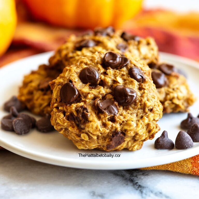 Pumpkin Oatmeal Chocolate Chip Cookies Recipe