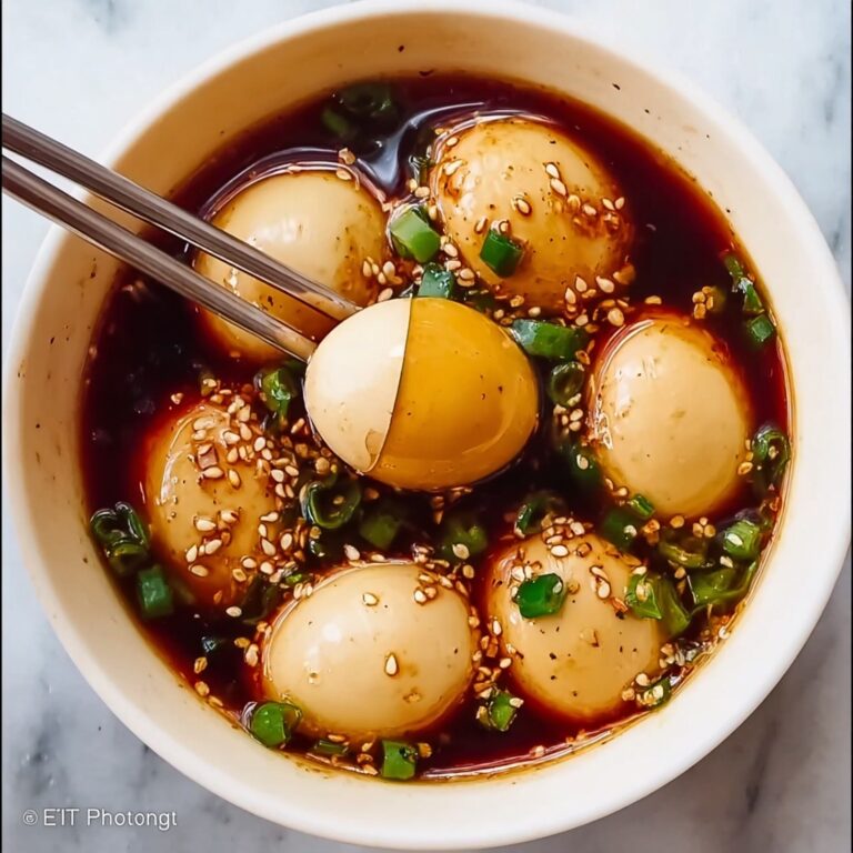 Savory Korean Marinated Eggs Recipe