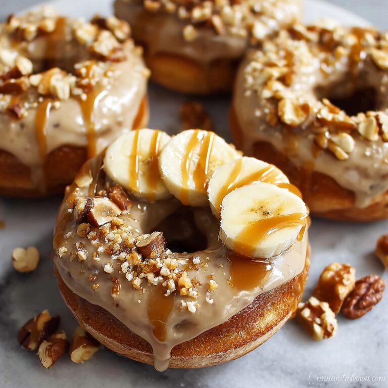 Baked Banana Donuts Recipe