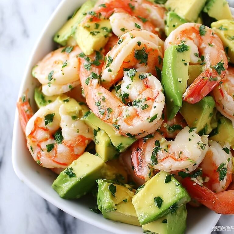 Zesty Avocado Shrimp Salad for a Refreshing Meal Upgrade Recipe