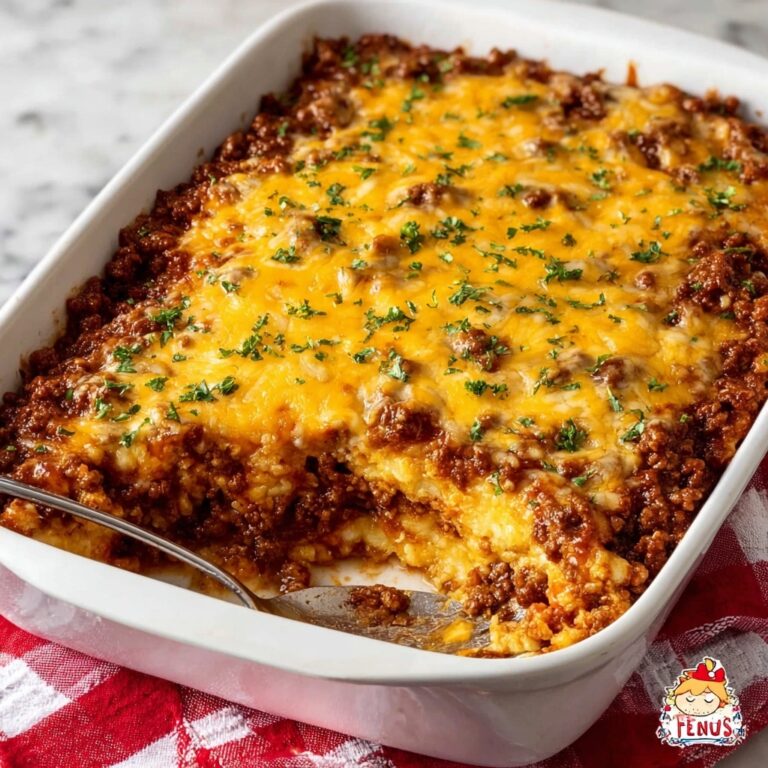 Keto Cheeseburger Casserole Recipe