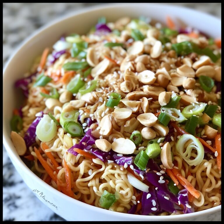 Crunchy Ramen Noodle Salad Recipe
