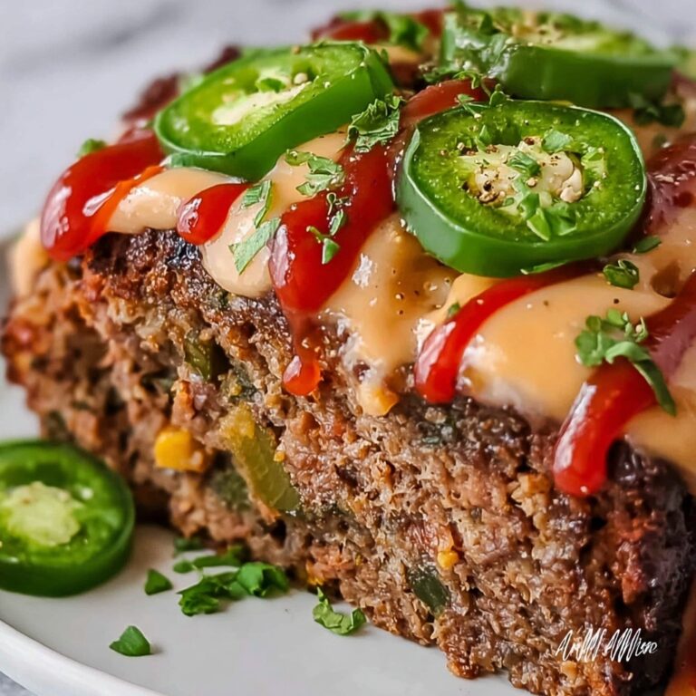Zesty Spicy Jalapeño Popper Meatloaf – Comfort Food Reinvented Recipe