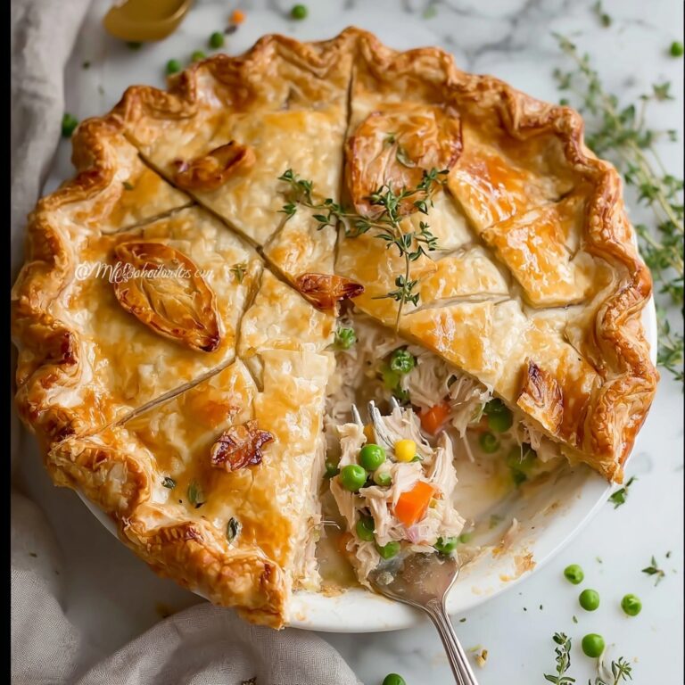 Leftover Turkey Pot Pie Recipe