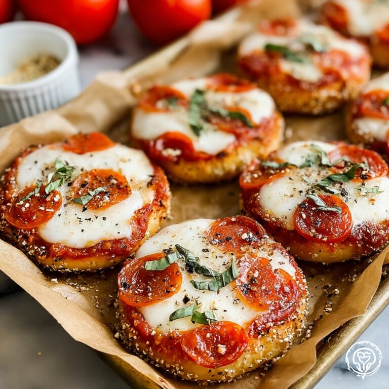Homemade Mini Pizza Bagel Bites Recipe
