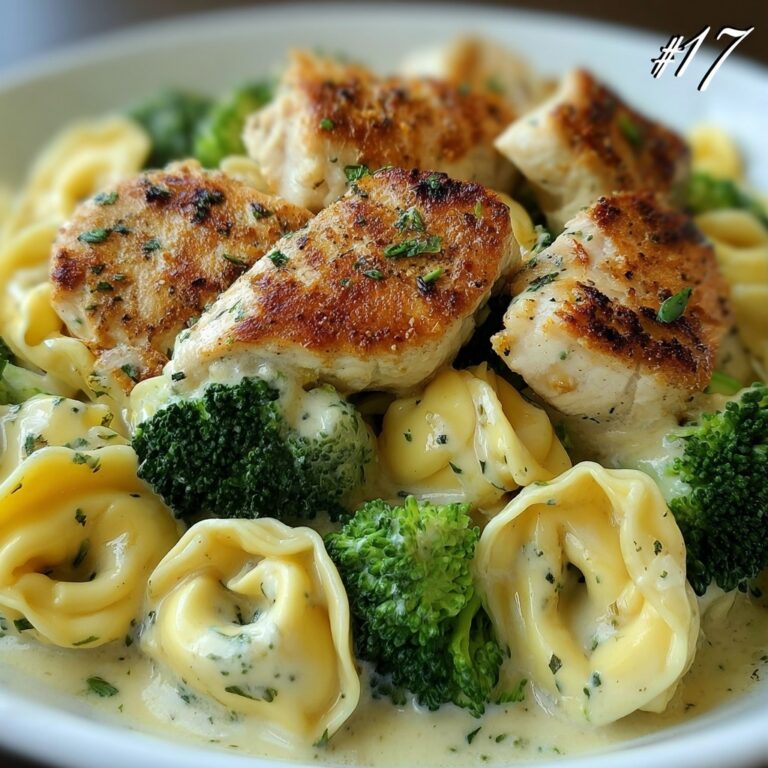 Garlic Parmesan Chicken Tortellini: A Delicious & Easy Recipe