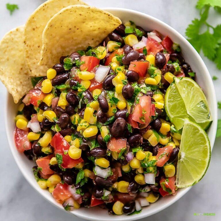 Zesty Black Bean Corn Salsa Recipe