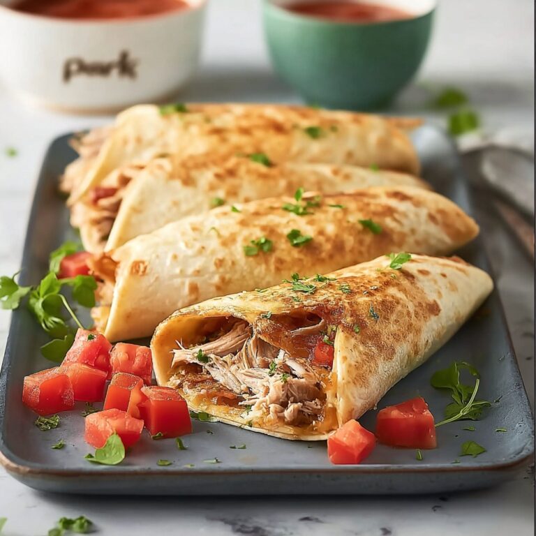 Baked Chicken Chimichangas Recipe