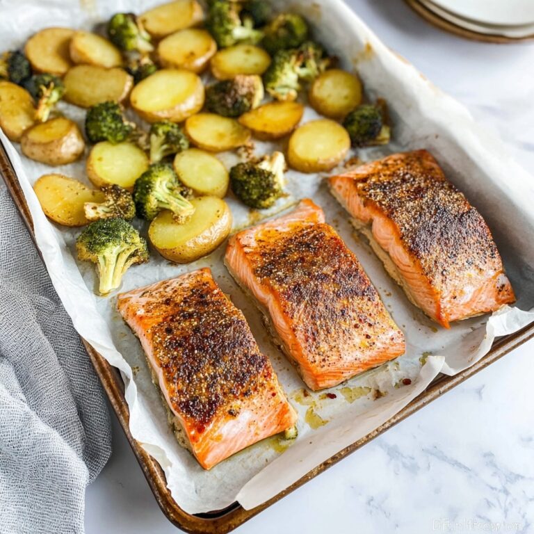 Everything Bagel Sheet Pan Salmon Recipe