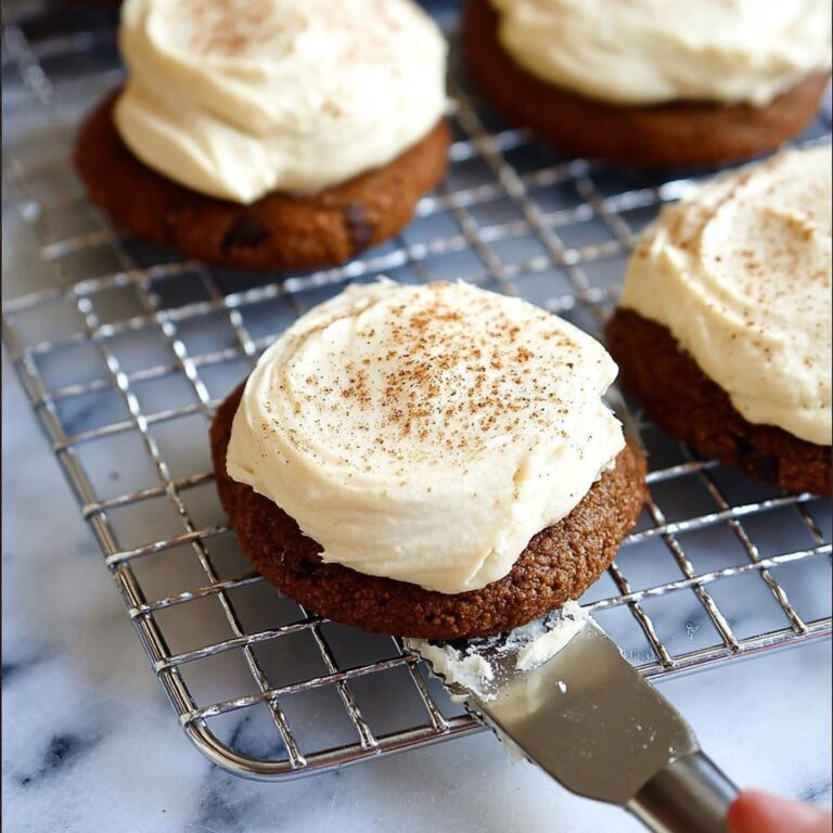 Pumpkin Cookies with Maple Cream Frosting Recipe
