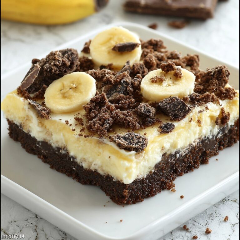 Banana Pudding Brownies Recipe