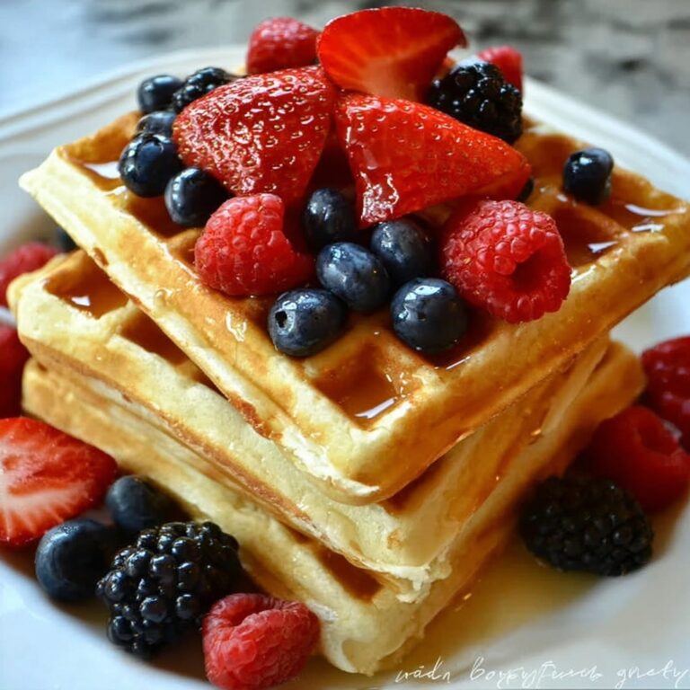 Christmas Waffles with Berries: 5 Irresistibly Festive Tips Recipe