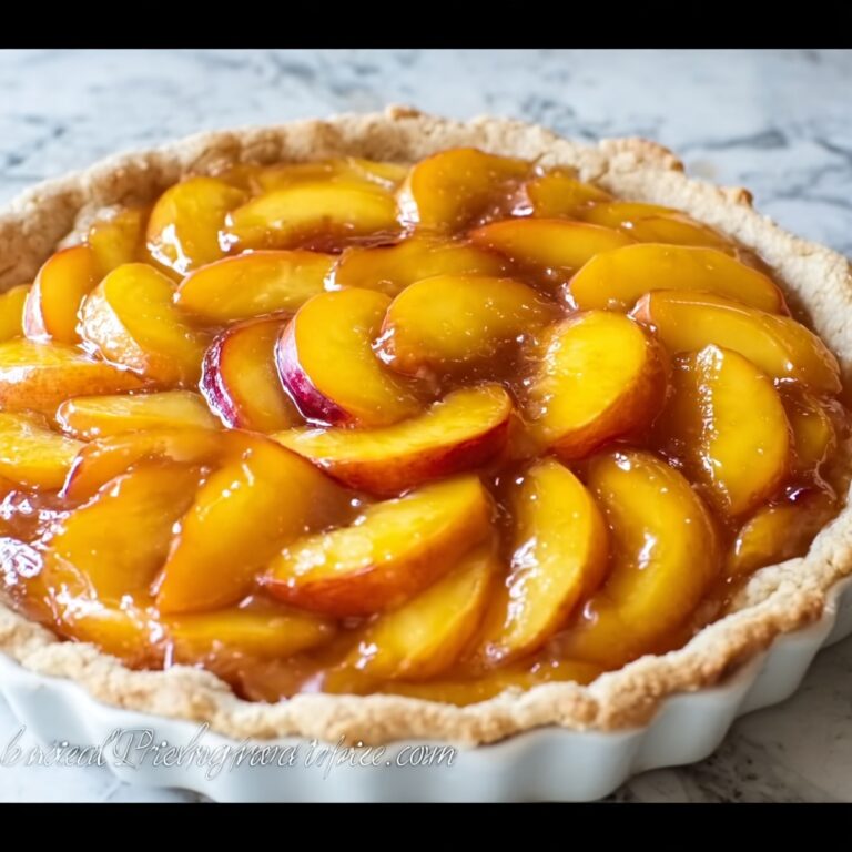 Fresh Peach Pie Recipe