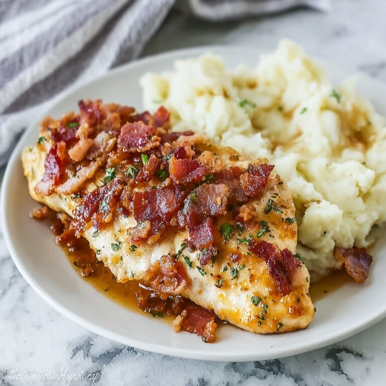 Savory Cowboy BBQ Bacon Cheddar Chicken Recipe