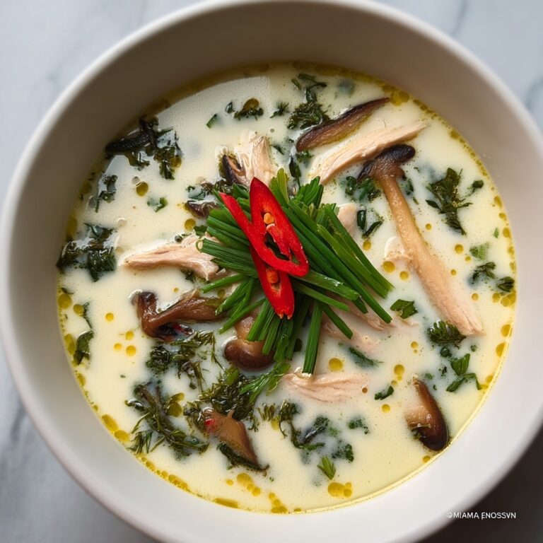 Thai Coconut Chicken Soup Recipe
